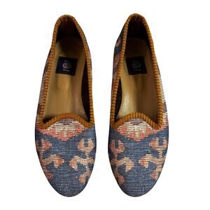 Res Ipsa Women's Kilim Slip On Loafer Size 9 Made in Turkey